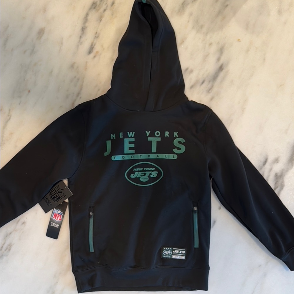 New York Jets NFL football Kids size 10-11 Hoodie